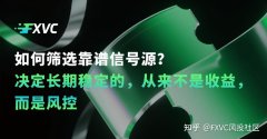 FXVC：如何筛选靠谱信号源?决定长期稳定的从来不是收益，而是风控