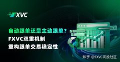 自动跟单还是主动跟单?FXVC双重机制，重构跟单交易稳定性